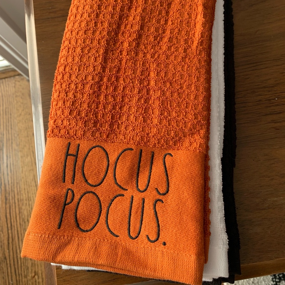 Rae Dunn Halloween Dish Towels
